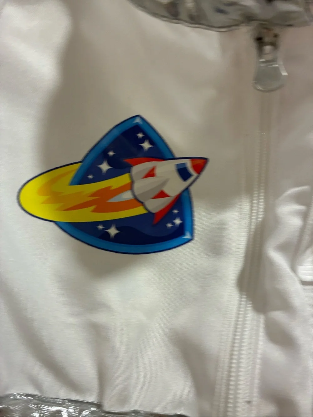 Melissa & Doug White and Silver Space Suit Costume